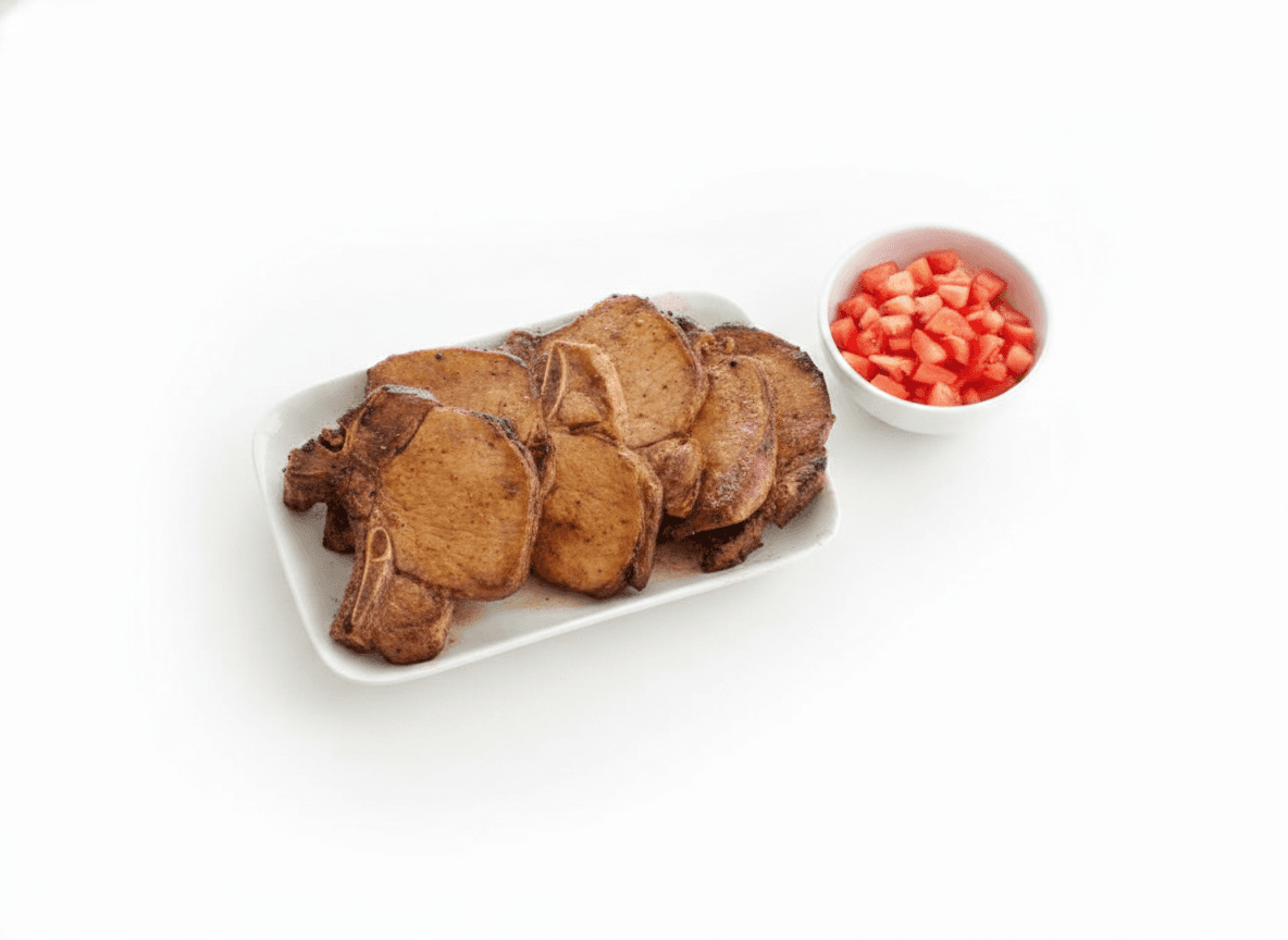 Toyomansi Pan-Seared Pork Chops