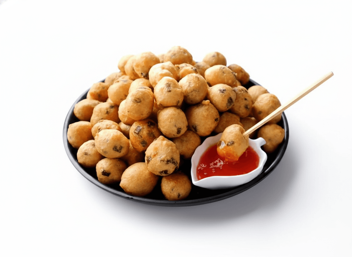 Tusok-Tusok Basket with "Manong" Sauce