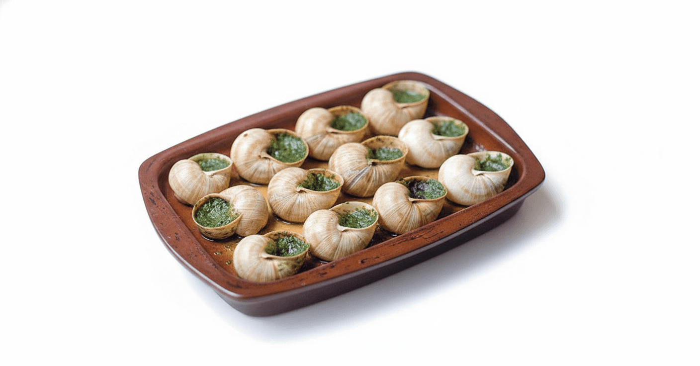Escargots de Bourgogne en Poêlon