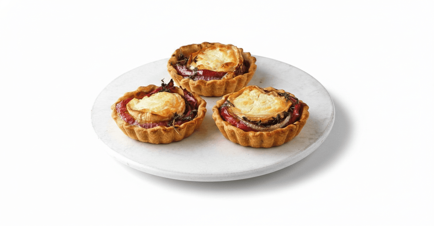 Tarte Fine à l'Oignon et Chèvre