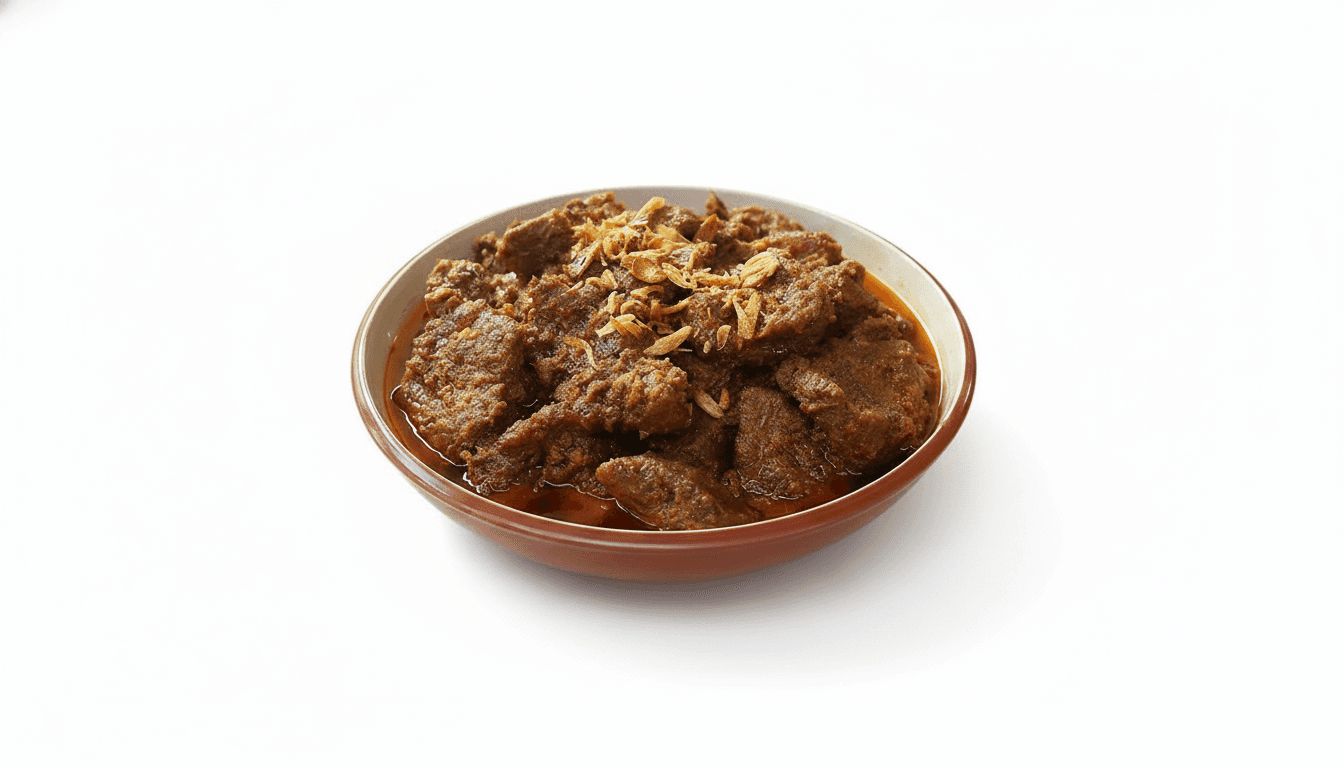 Rendang Daging Iris