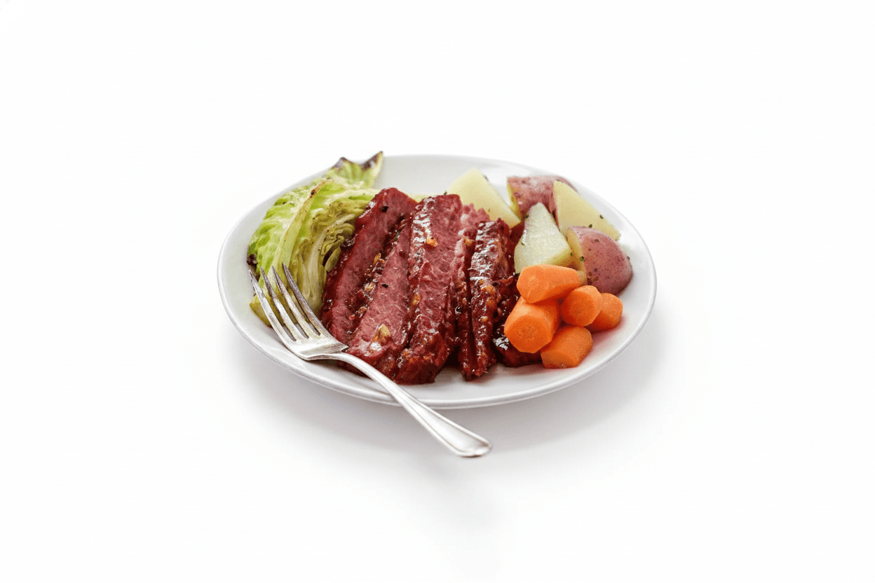 The Apricot-Mustard Glazed Corned Beef
