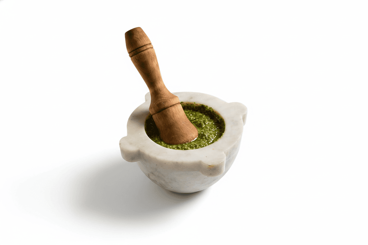 Pesto alla Genovese al Mortaio