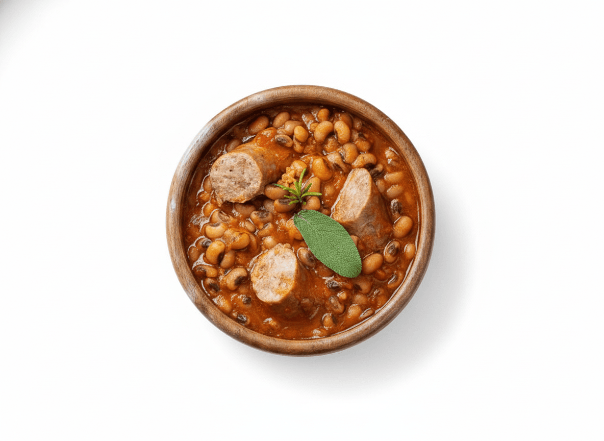 Salsiccia e Fagioli all'Uccelletto