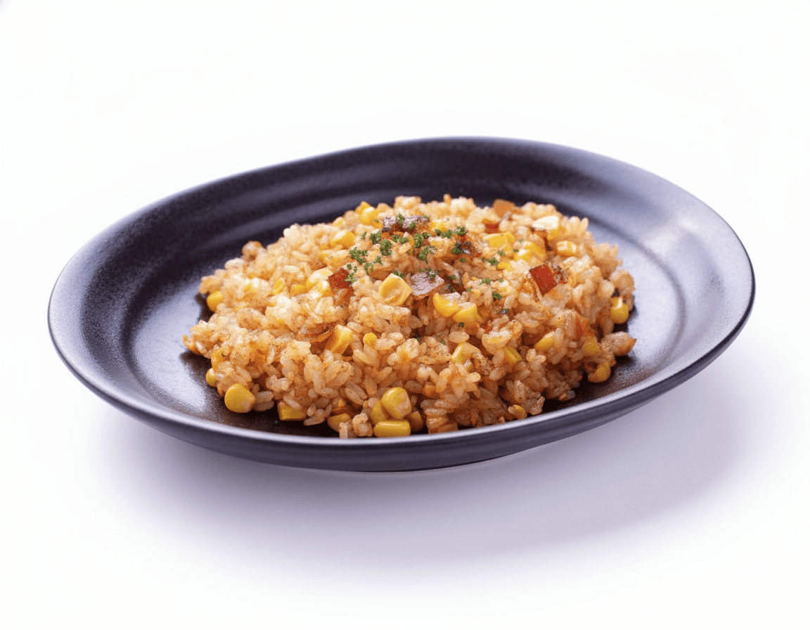 Japanese-American Breakfast Bacon Yakimeshi
