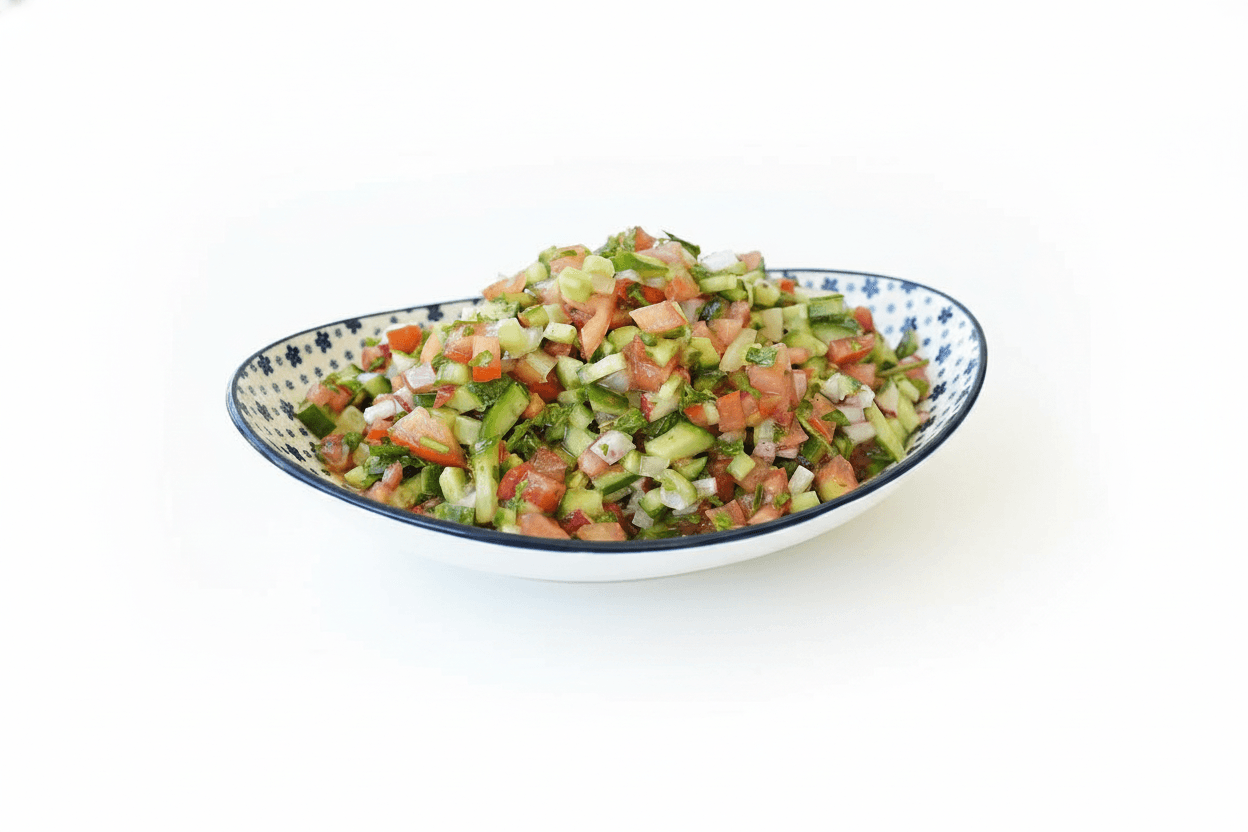 The 10-Minute Israeli Chopped Salad