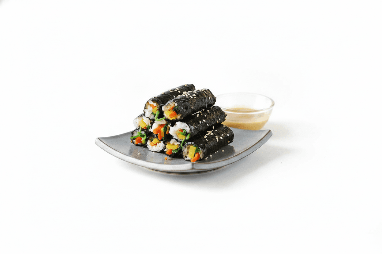 Gwangjang Market-Style Mayak Kkoma Gimbap