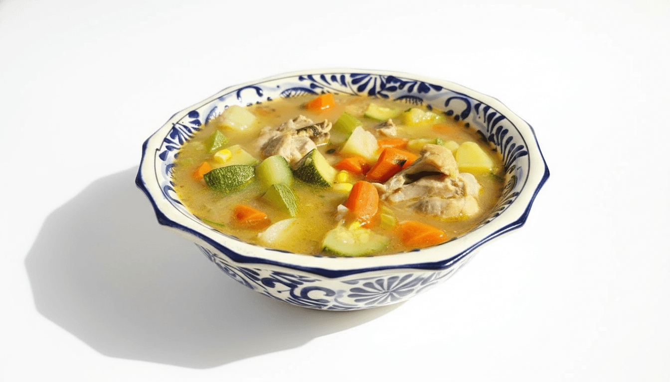 Caldo de Pollo Estilo Semana