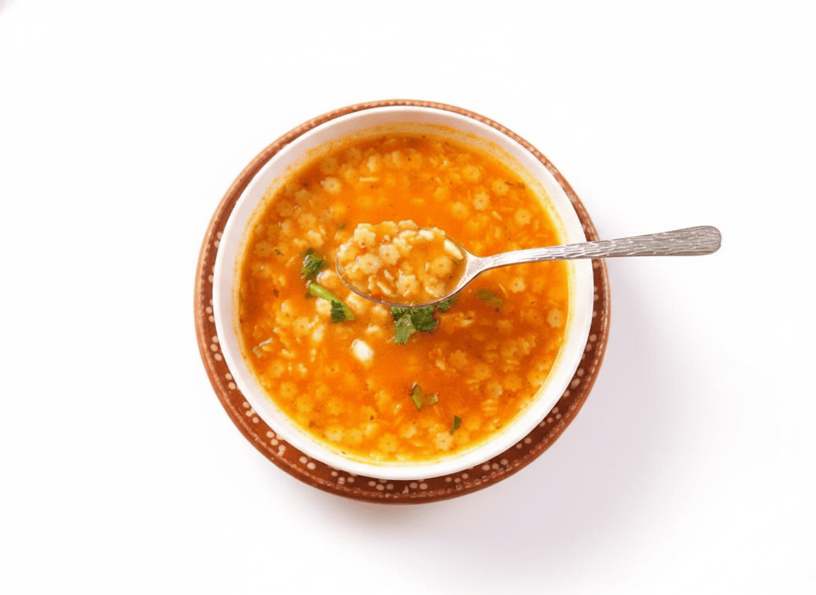 Sopita de Estrellitas con Recaudo Casero
