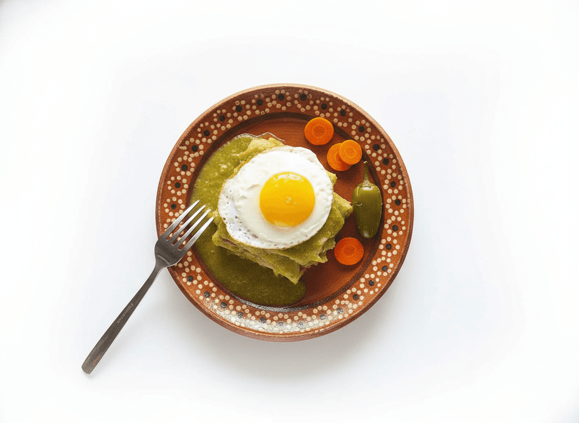 Tamales Recalentados con Huevos Fritos