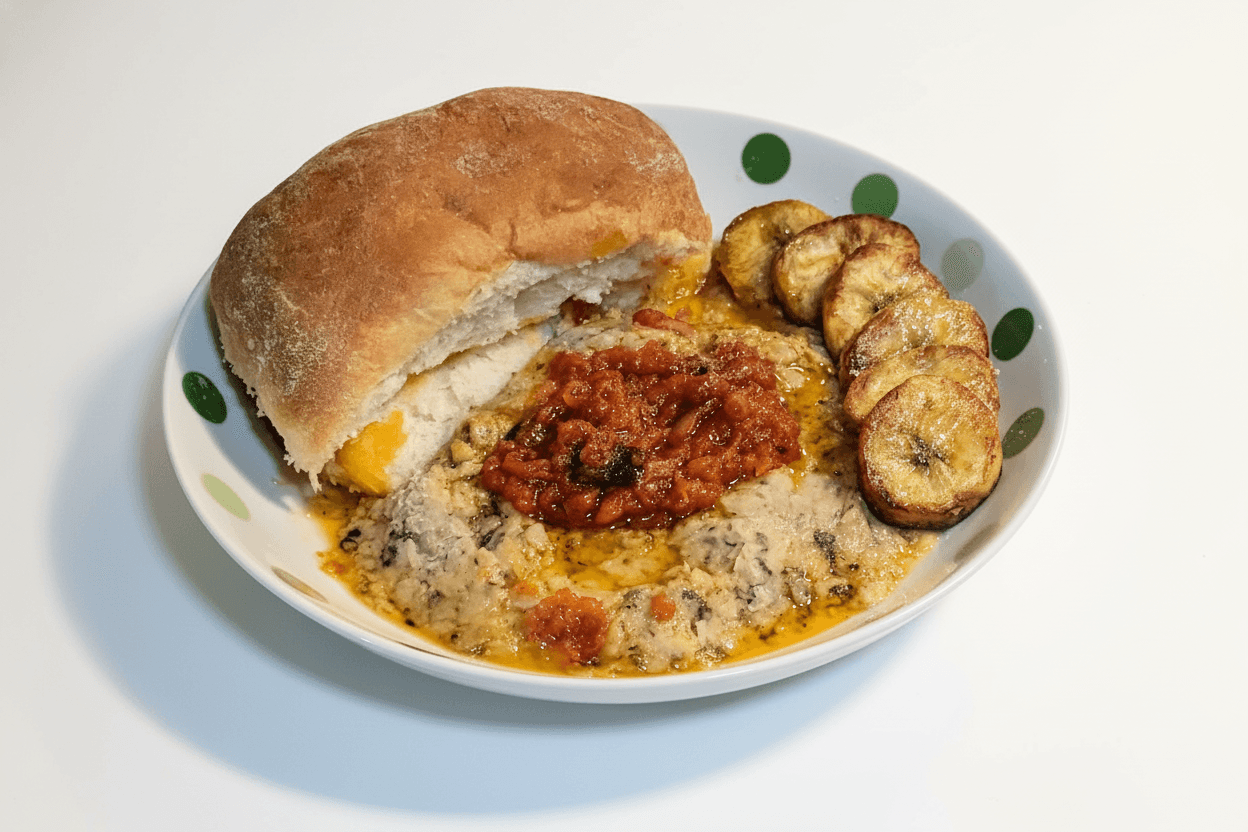 Agege Bread & "Express" Ewa Agoyin
