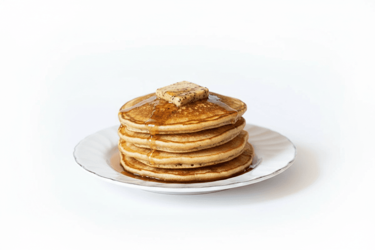 Modern Nigerian Oatmeal Pancakes with Suya-Spiced Butter
