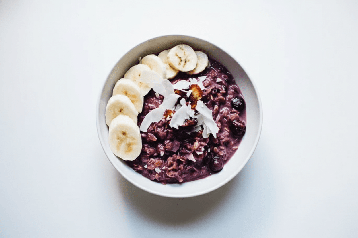 Toasted "Cabin" Oats with Evaporated Milk
