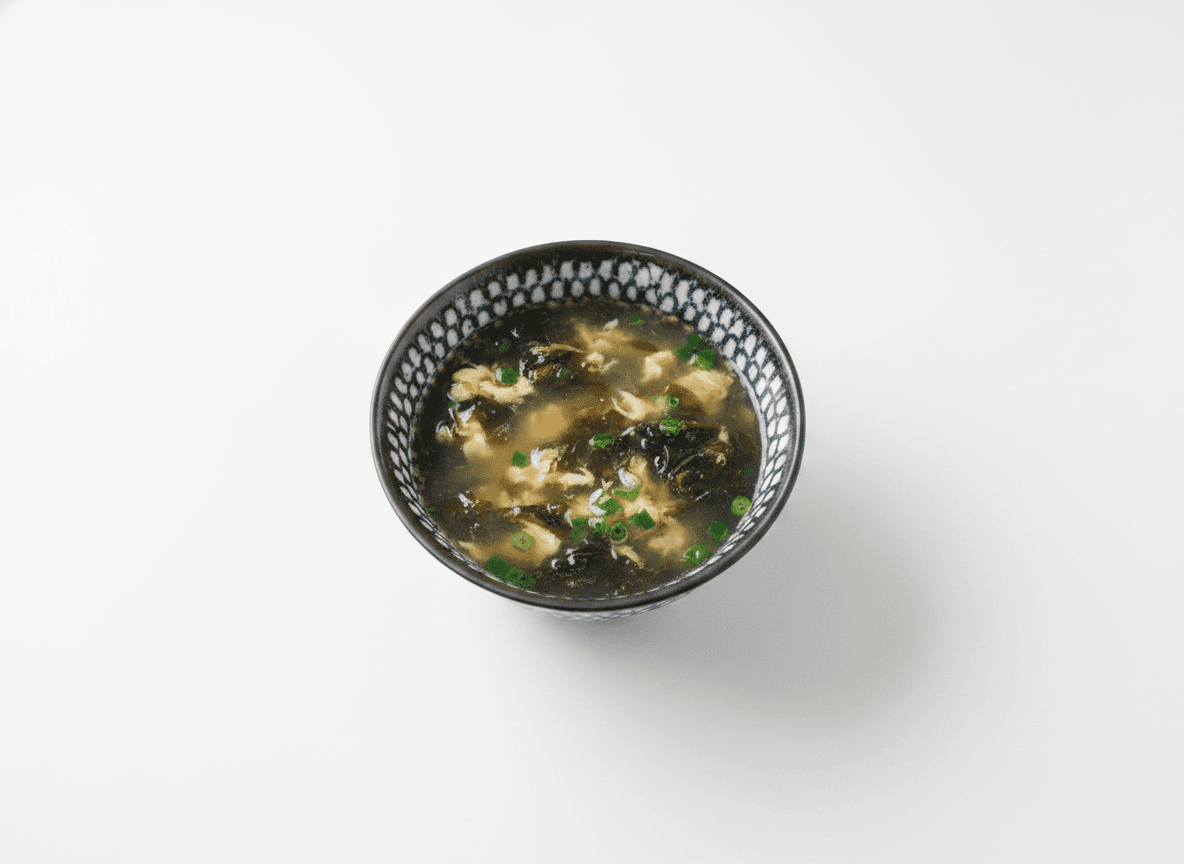 5-Minute Asa & Tamago Drop Soup