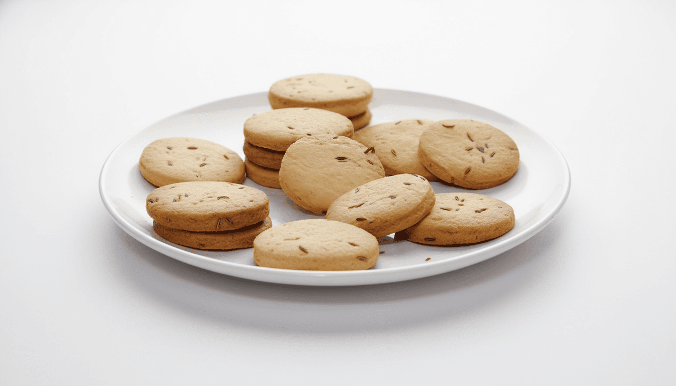 Bakery-Style Zeera Biscuits