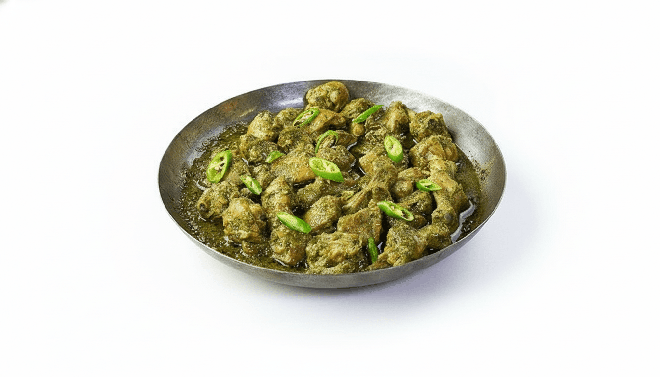 Chicken Hara Masala