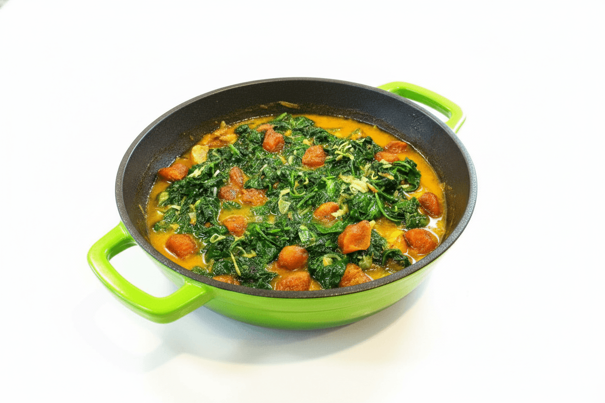 Khoresh Aloo Esfenaj