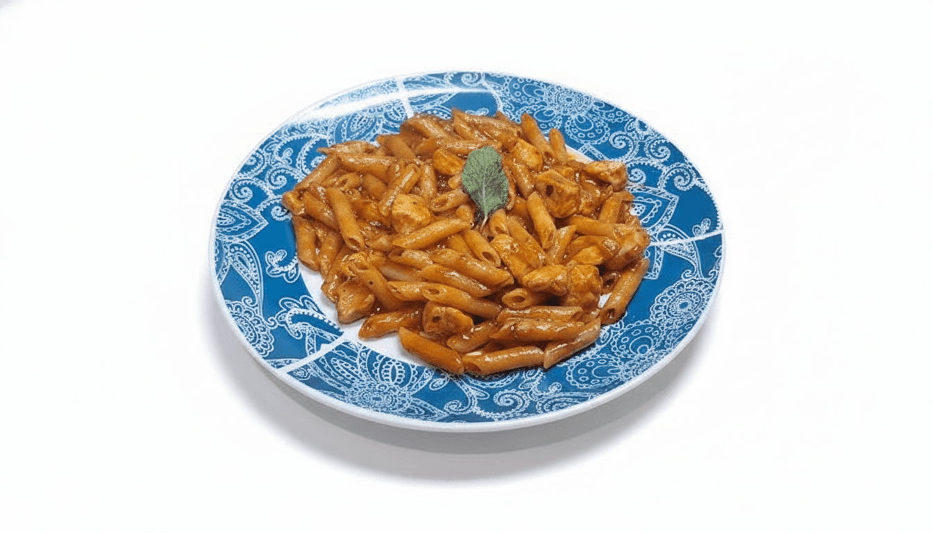 Macarrones con Pollo
