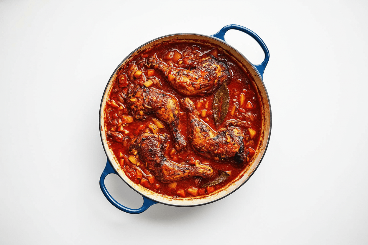 Pollo Guisado de la Abuela