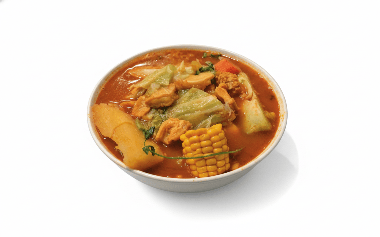 Sopa Rápida de Gallina India