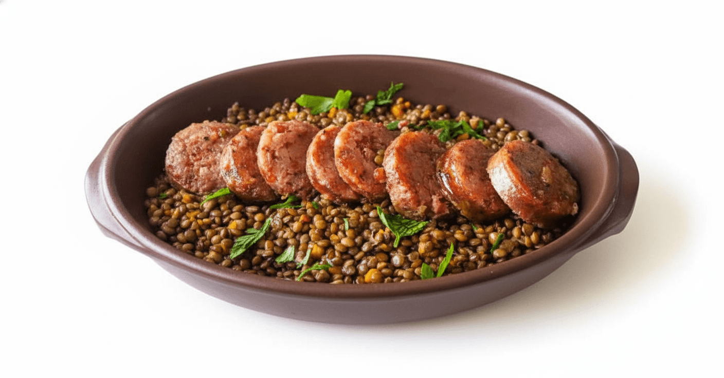 Lenticchie e Salsiccia di Capodanno