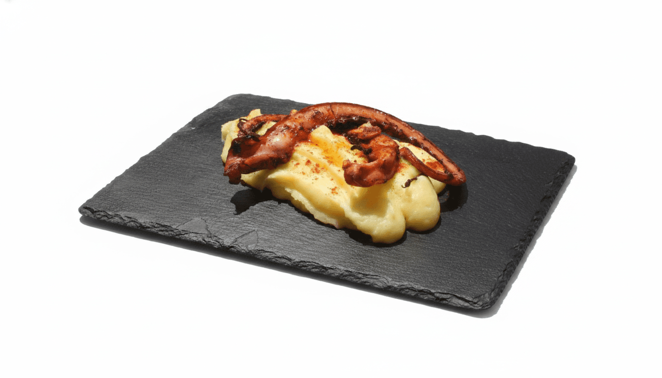 Pulpo a la Plancha con Patatas y Pimentón