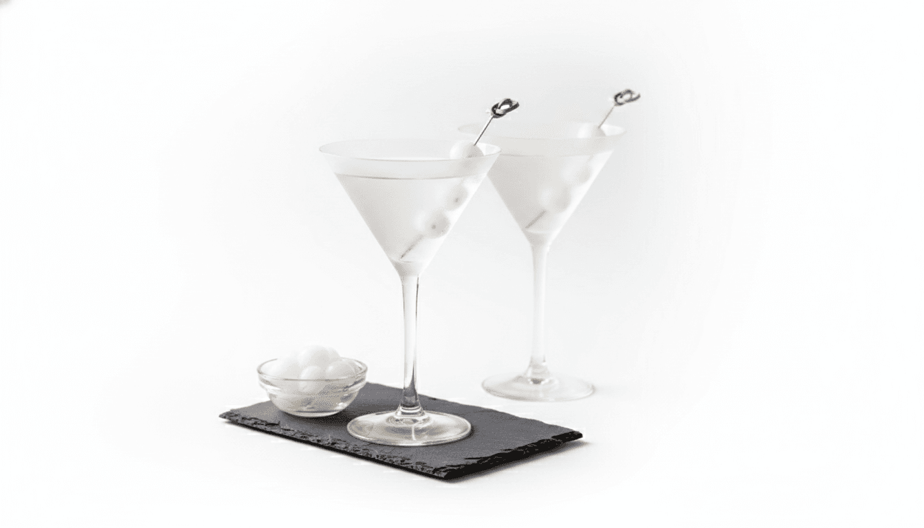 The S&W-Style Gin Gibson with House-Pickled Onion