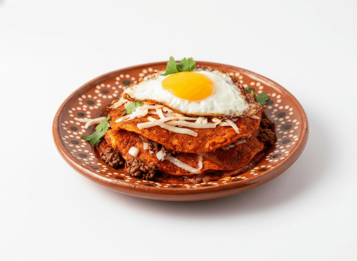 Enchiladas Norteñas Montadas