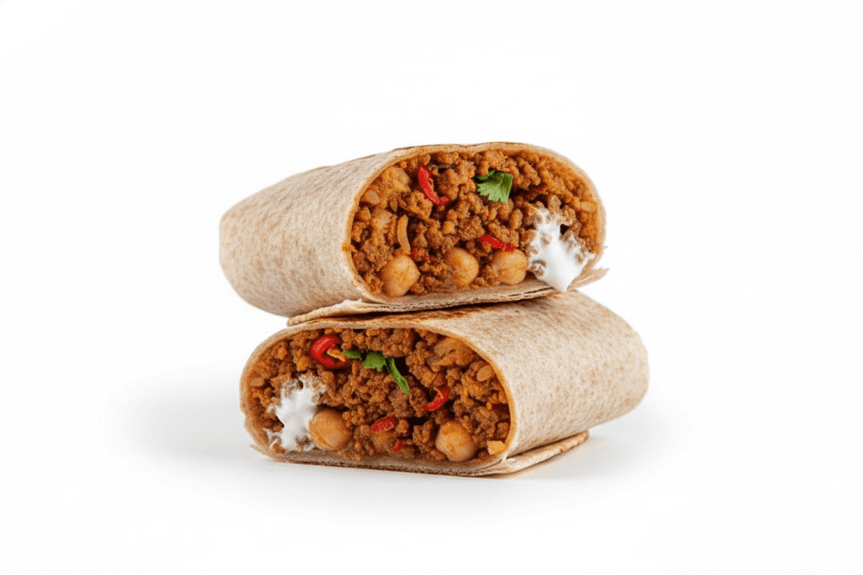 The Leftover Guisado Burrito