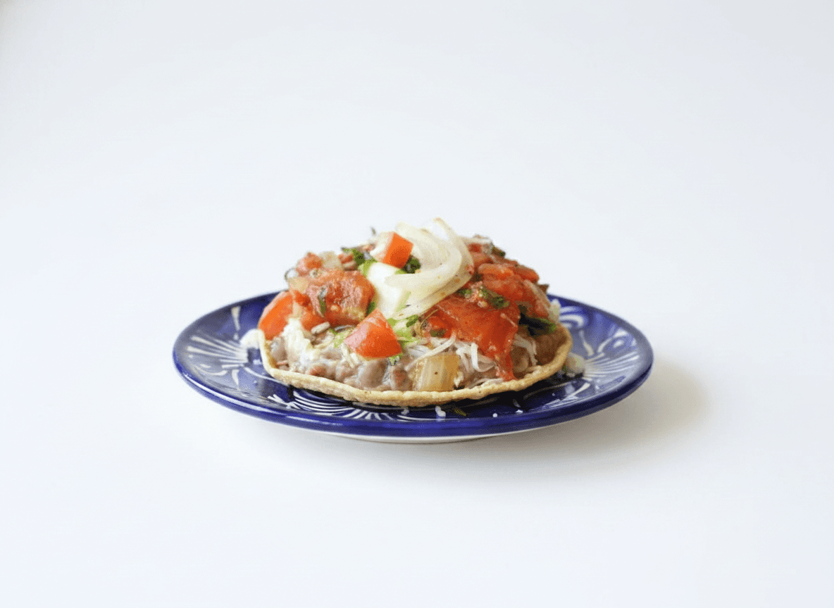 Tostadas de Frijoles "Engañados"