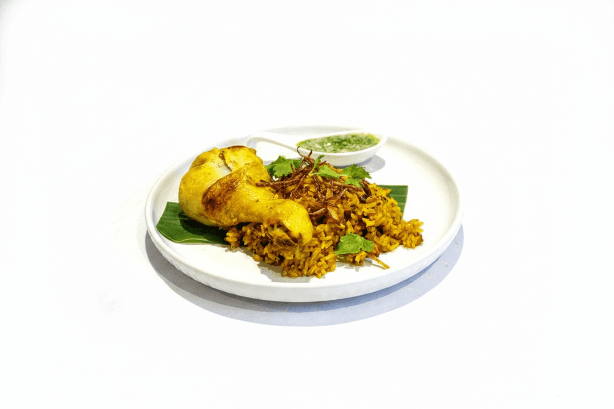 Khao Mok Gai Mor Houng Khao