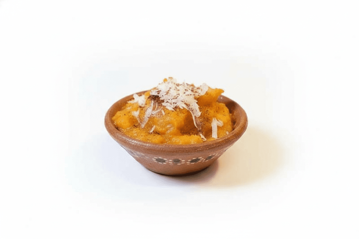 Atropellado Rápido de Camote y Coco