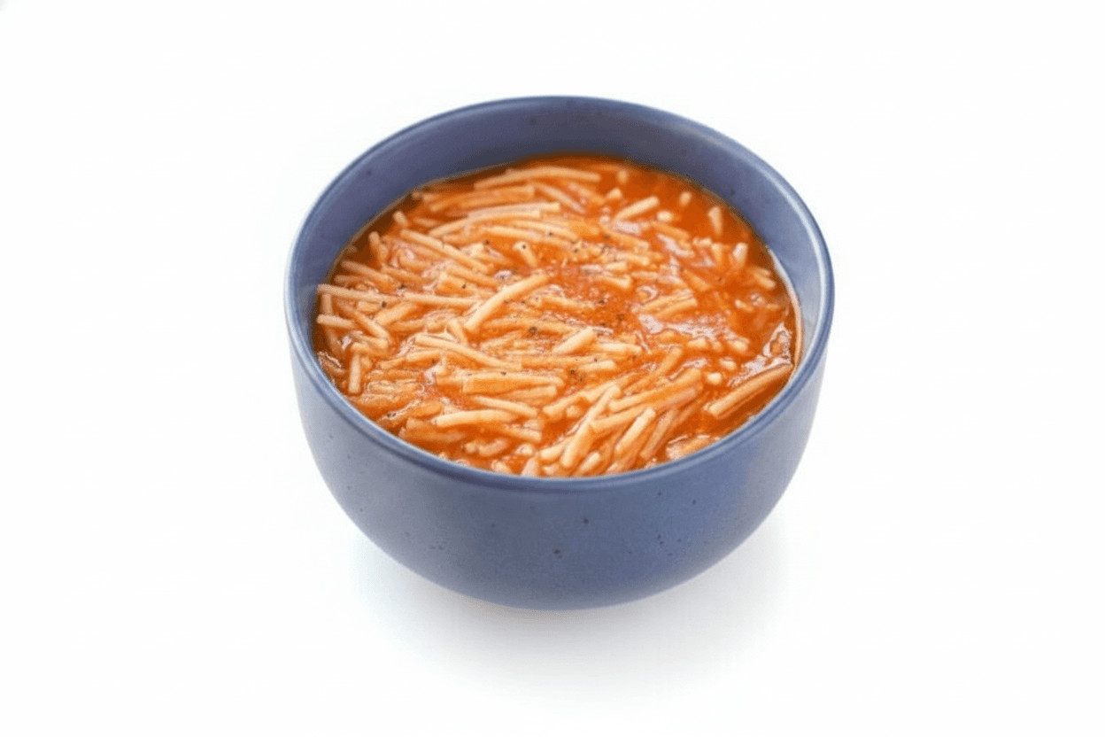 Fideos de la Abuela con Salsa Tamulada