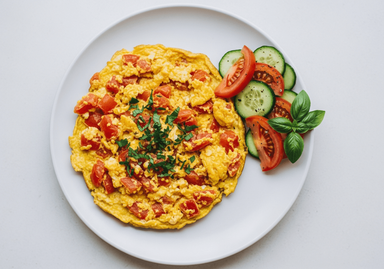 Omlet-e Gojeh Farangi (The Essential Persian Tomato Omelet)