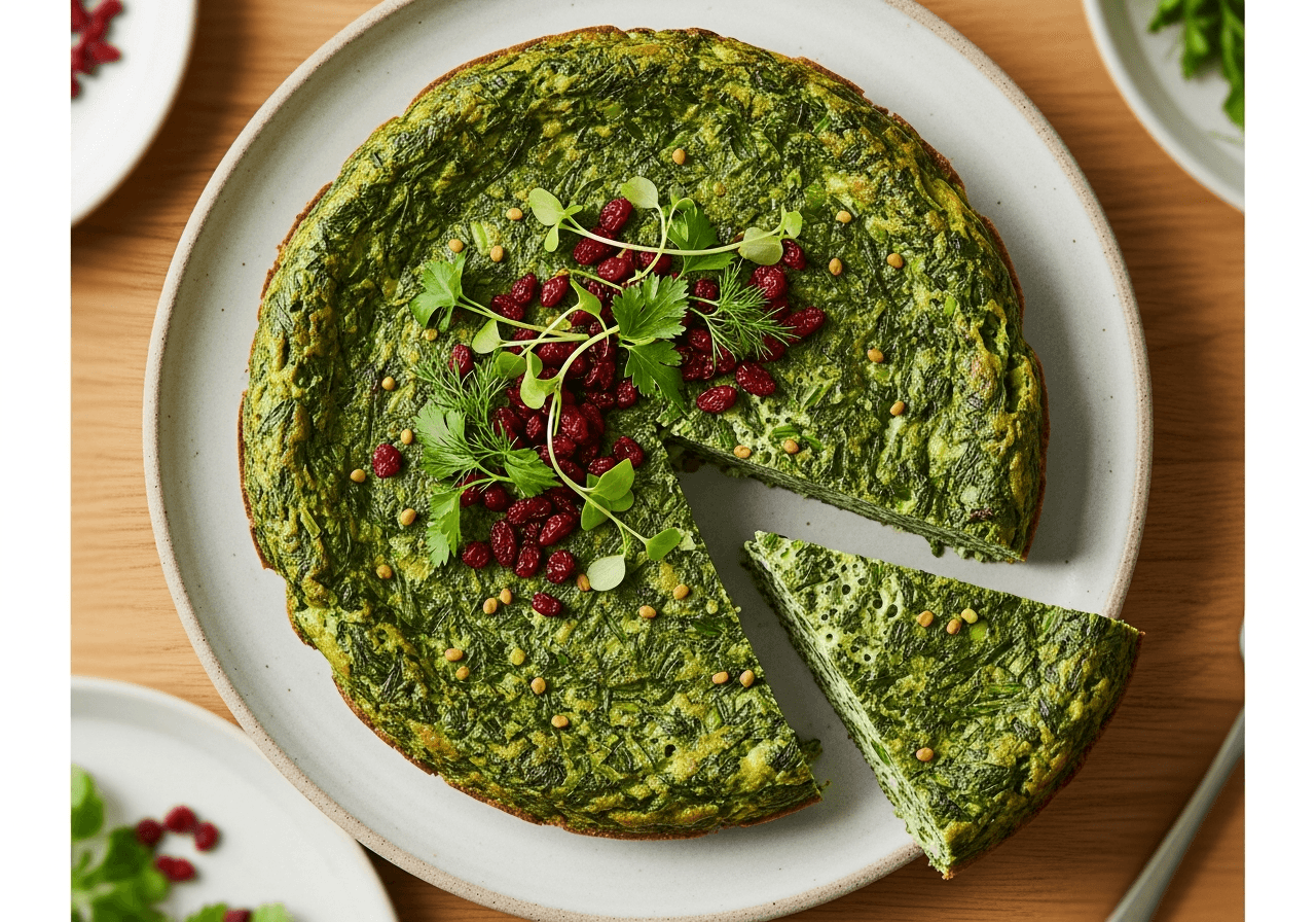 Quick Kuku Sabzi (The 30-Minute Vibrant Persian Herb Frittata)