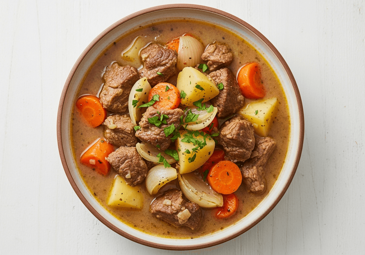 Fast Stobhach Gaelach (40-Minute Traditional Irish Stew)