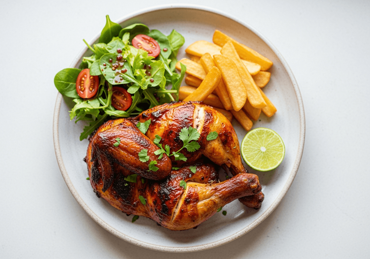 Pollo a la Brasa "Al Toque" (Quick-Fire Home Rotisserie Chicken)