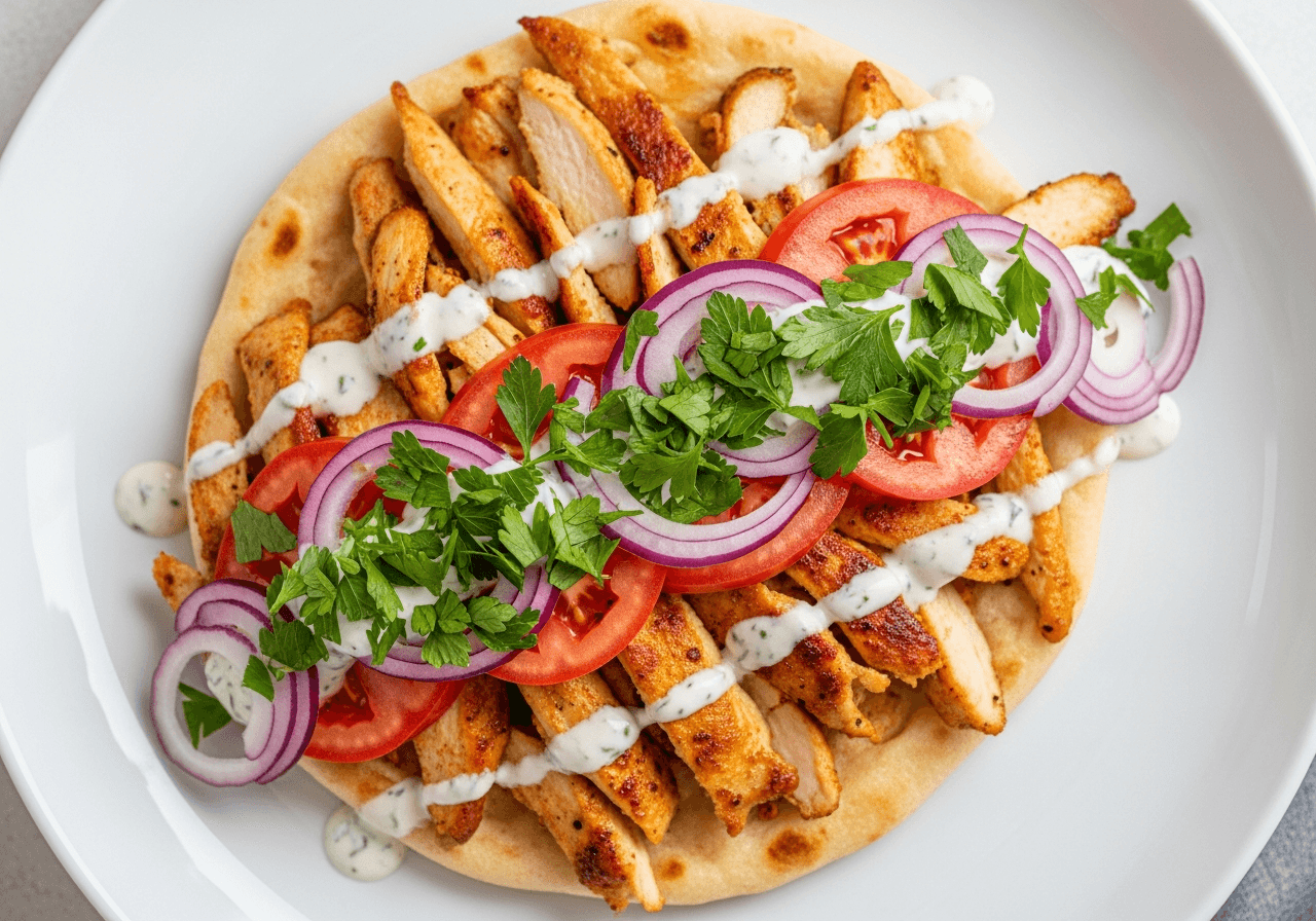 15-Minute Freezer-Stash Shaved Chicken Döner
