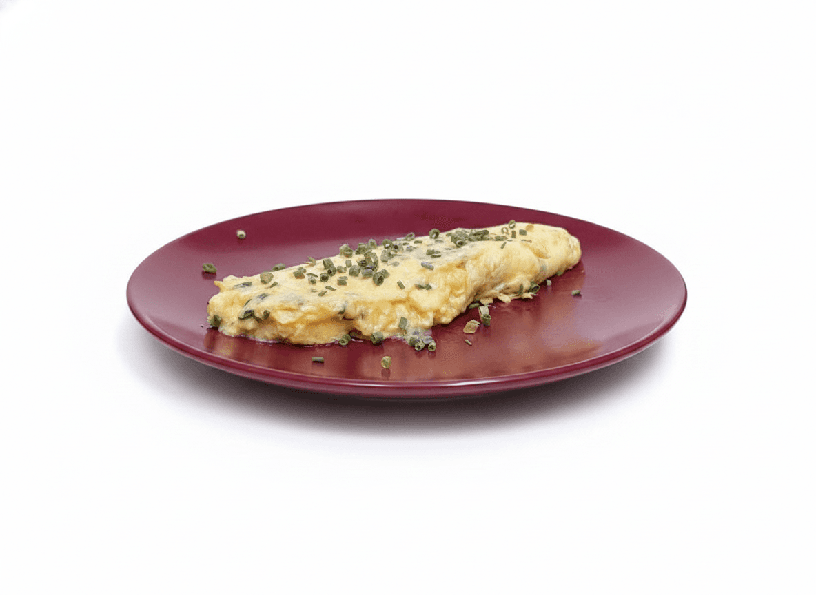 L'Omelette Baveuse aux Fines Herbes