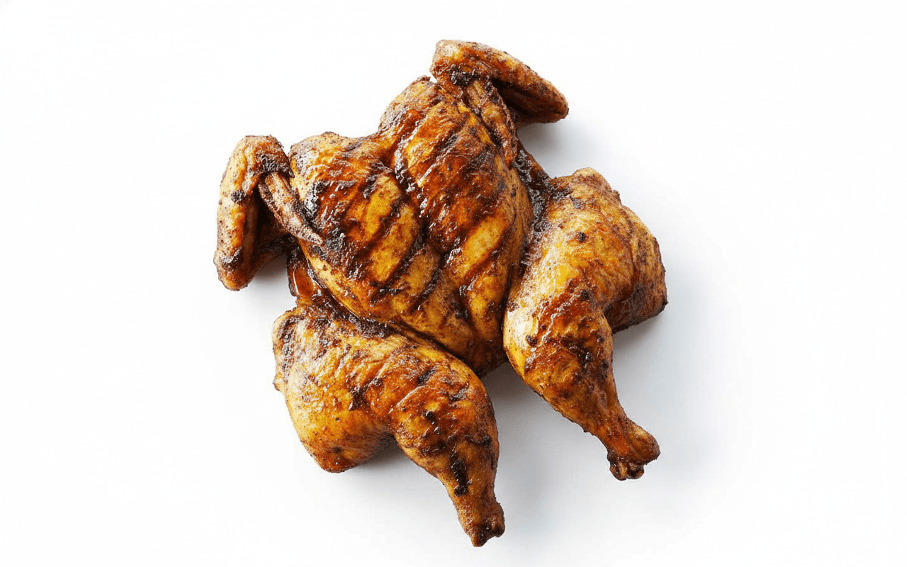 Le Poulet Rôti du Dimanche en Crapaudine