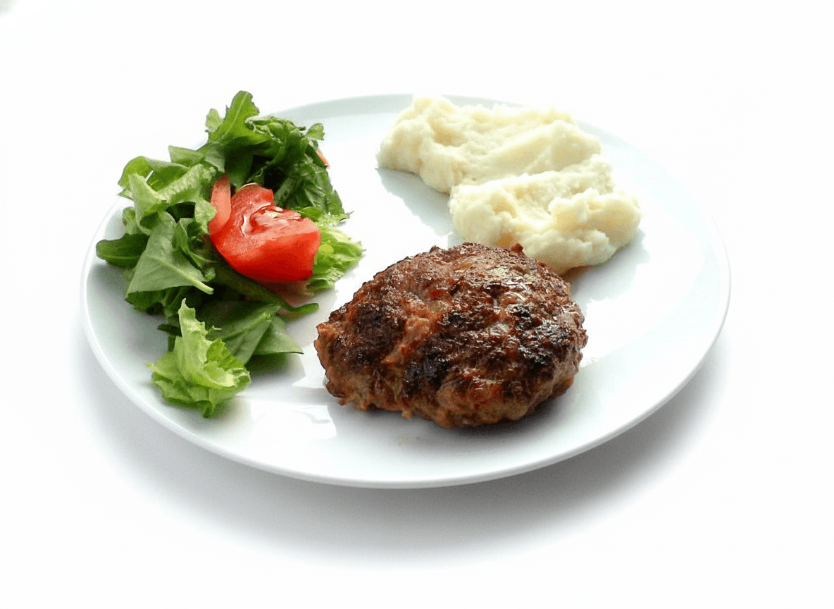 Le Steak Haché et sa Purée Maison