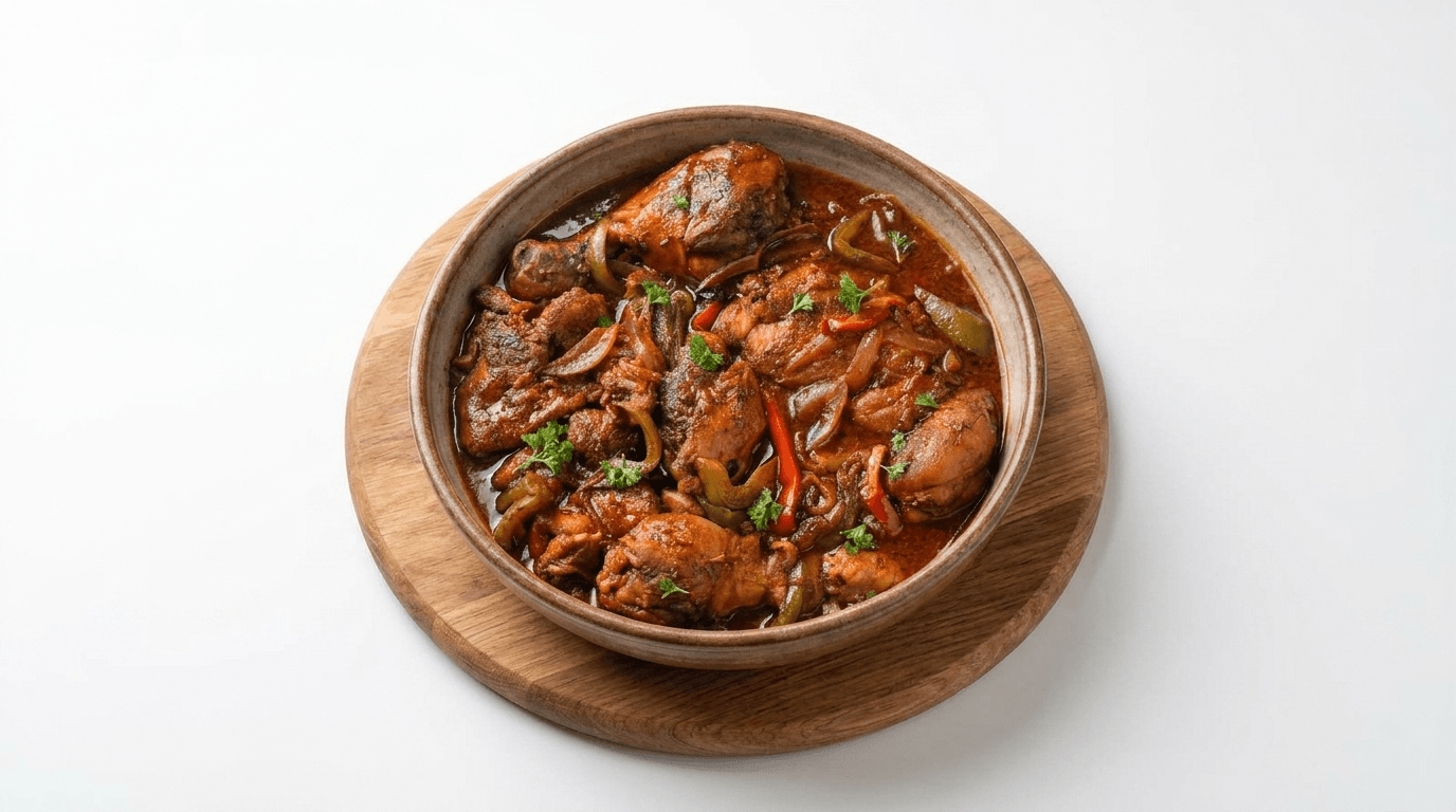 Brown Stew Chicken