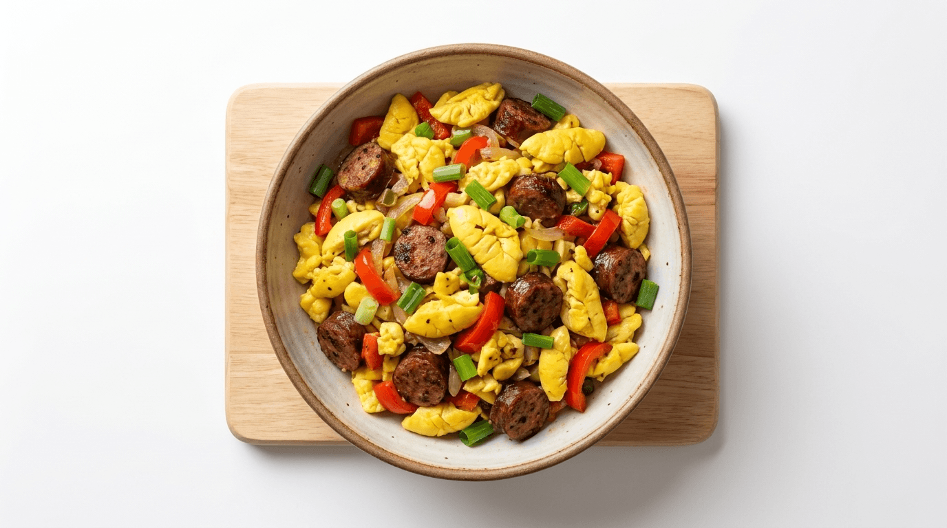 Canned Ackee & Jerk Sausage