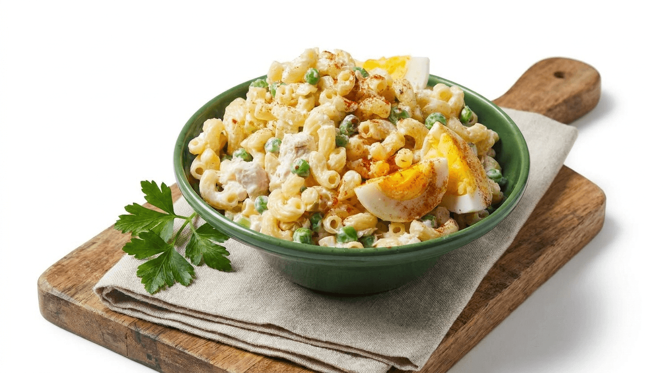 Jamaican-Style Tuna and Macaroni