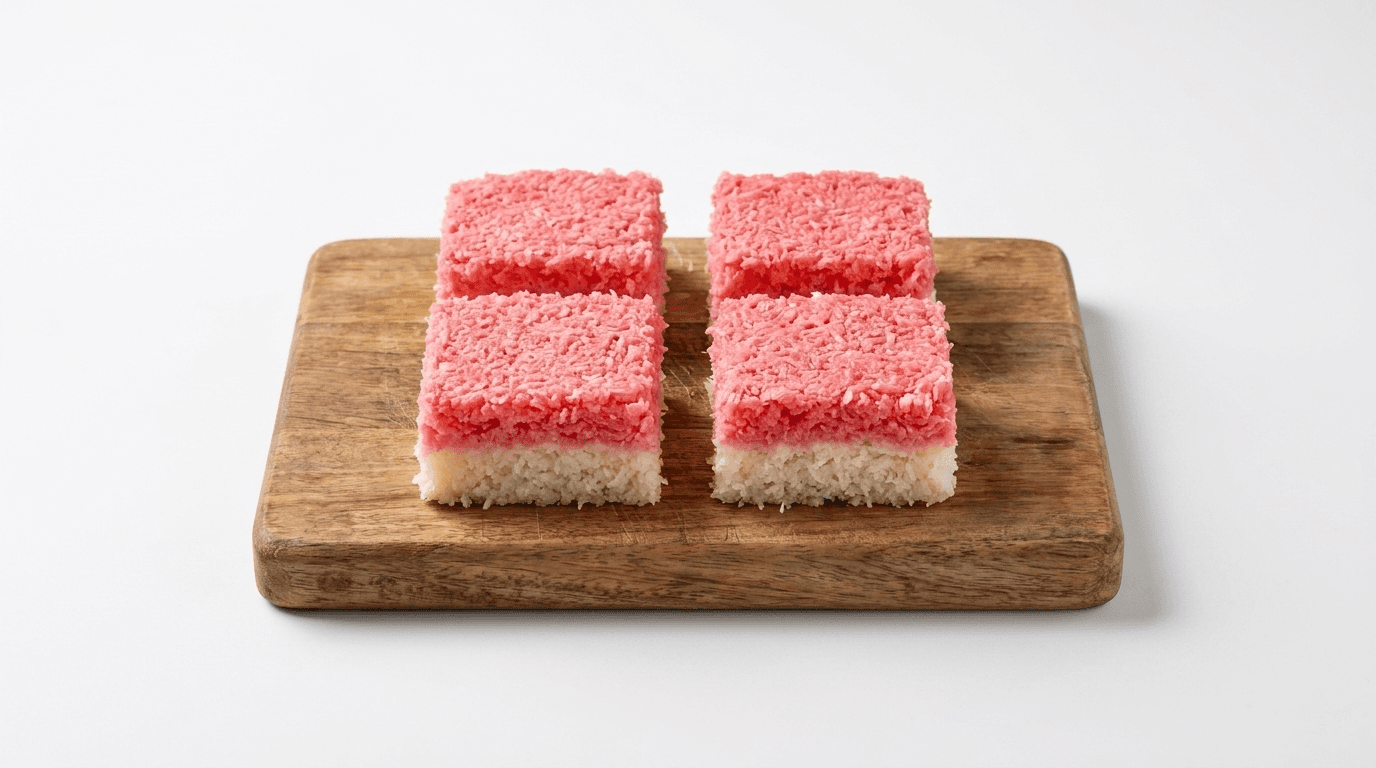"Pink on Top" Jamaican Grater Cake