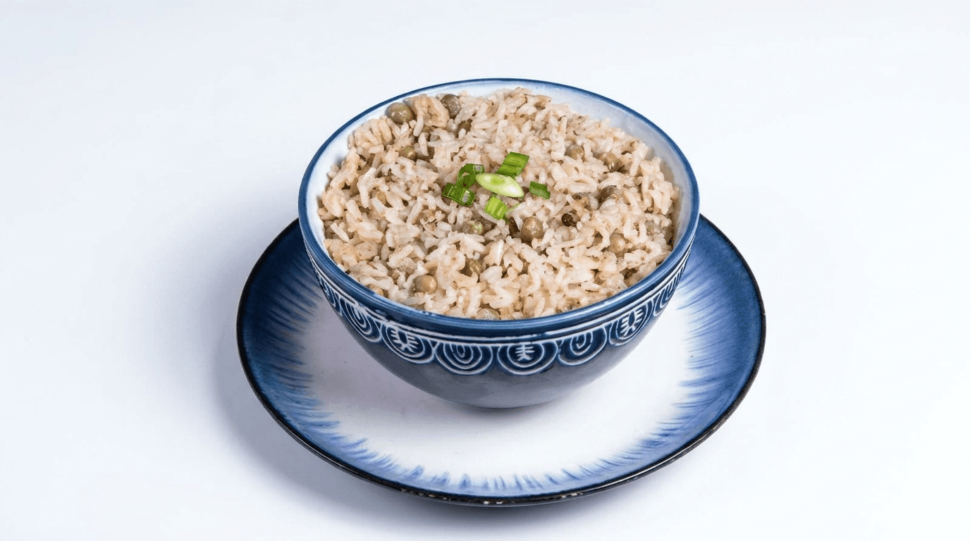 Sunday Gungo Peas & Coconut Rice