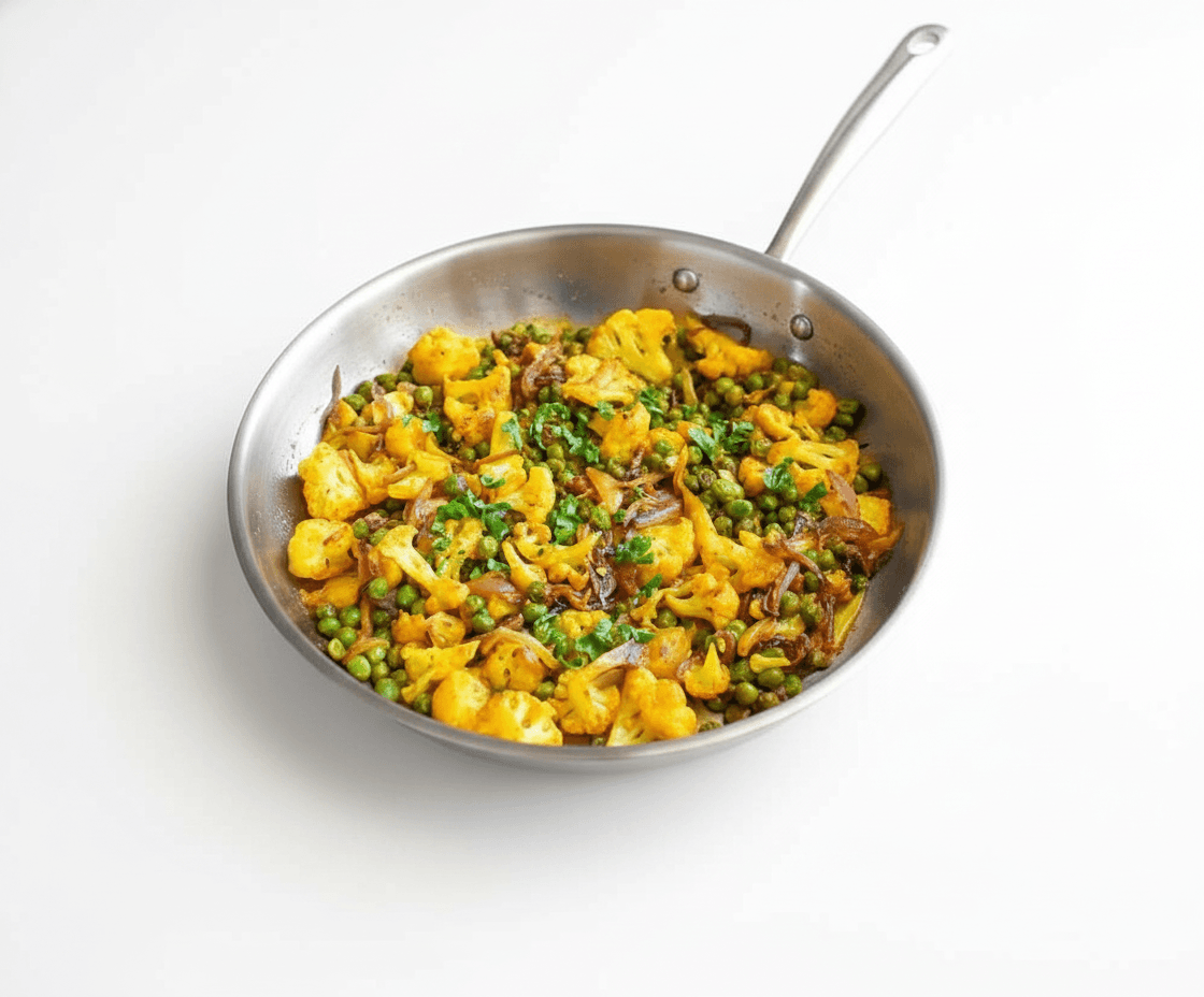 Sookhi Gobi Matar
