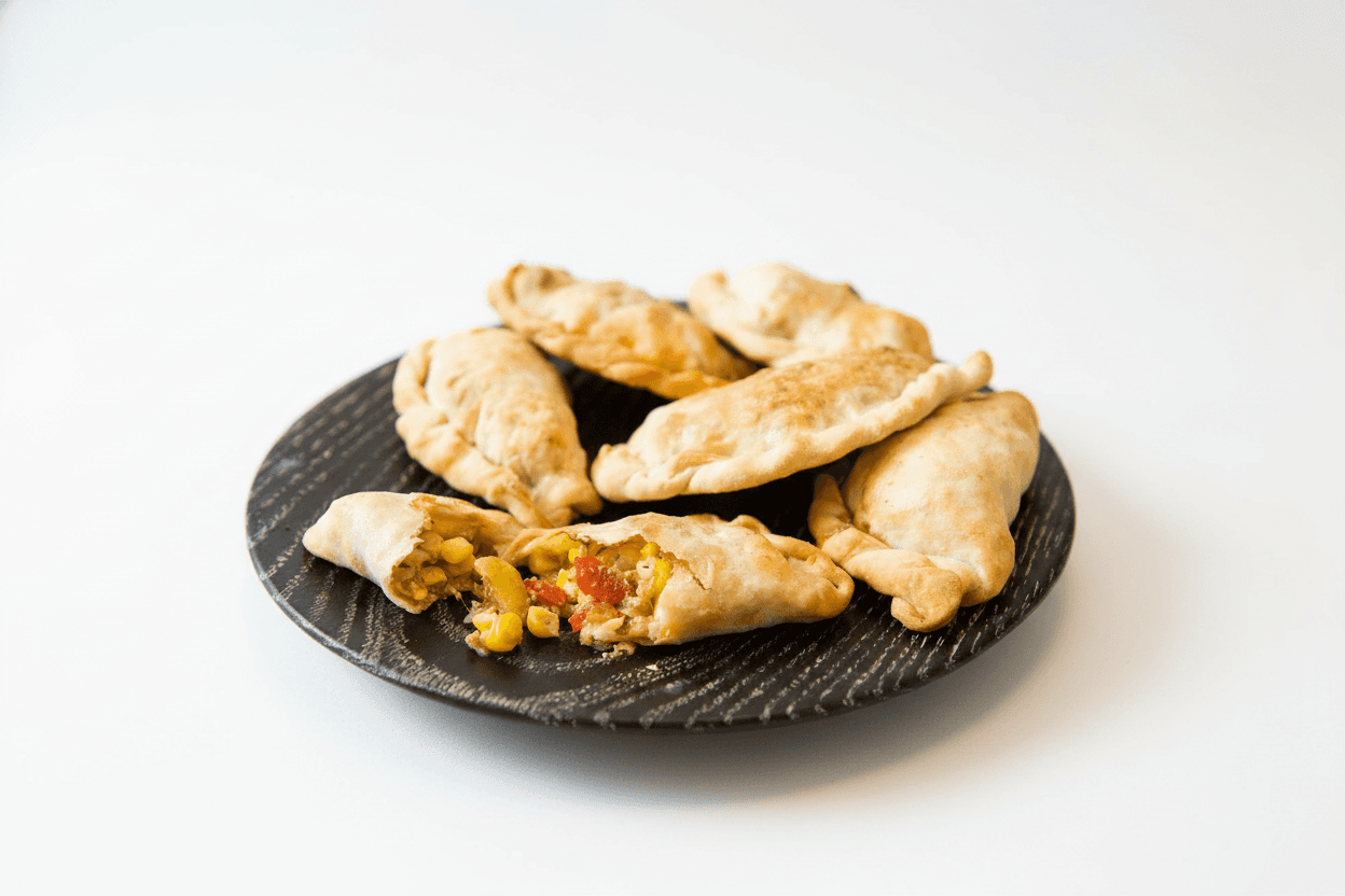 Empanadas de Amarillo con Pollo y Hoja Santa