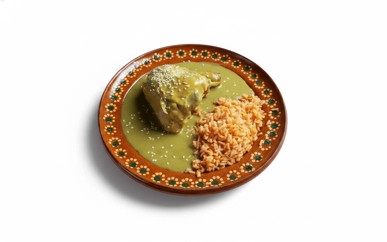 Pipián Verde Oaxaqueño con Pollo