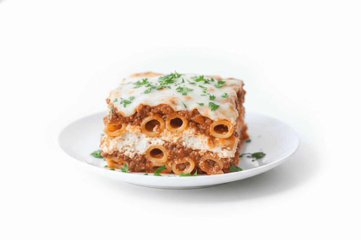 The 86th Street Baked Ziti Meta-Slice